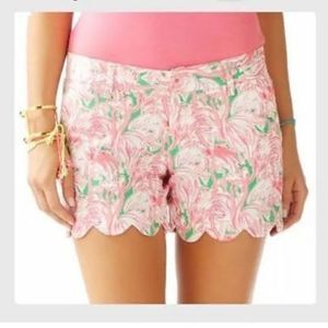 Lilly Pulitzer Pink Colony Buttercup Shorts NWT